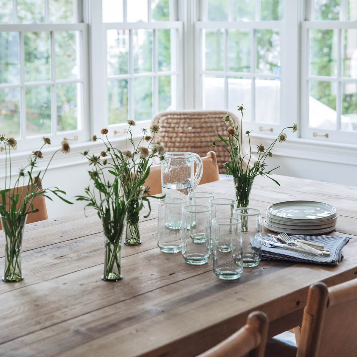 A Serene Colonial Home in Connecticut 9 wooden-dining-table-serene-home-nordroom