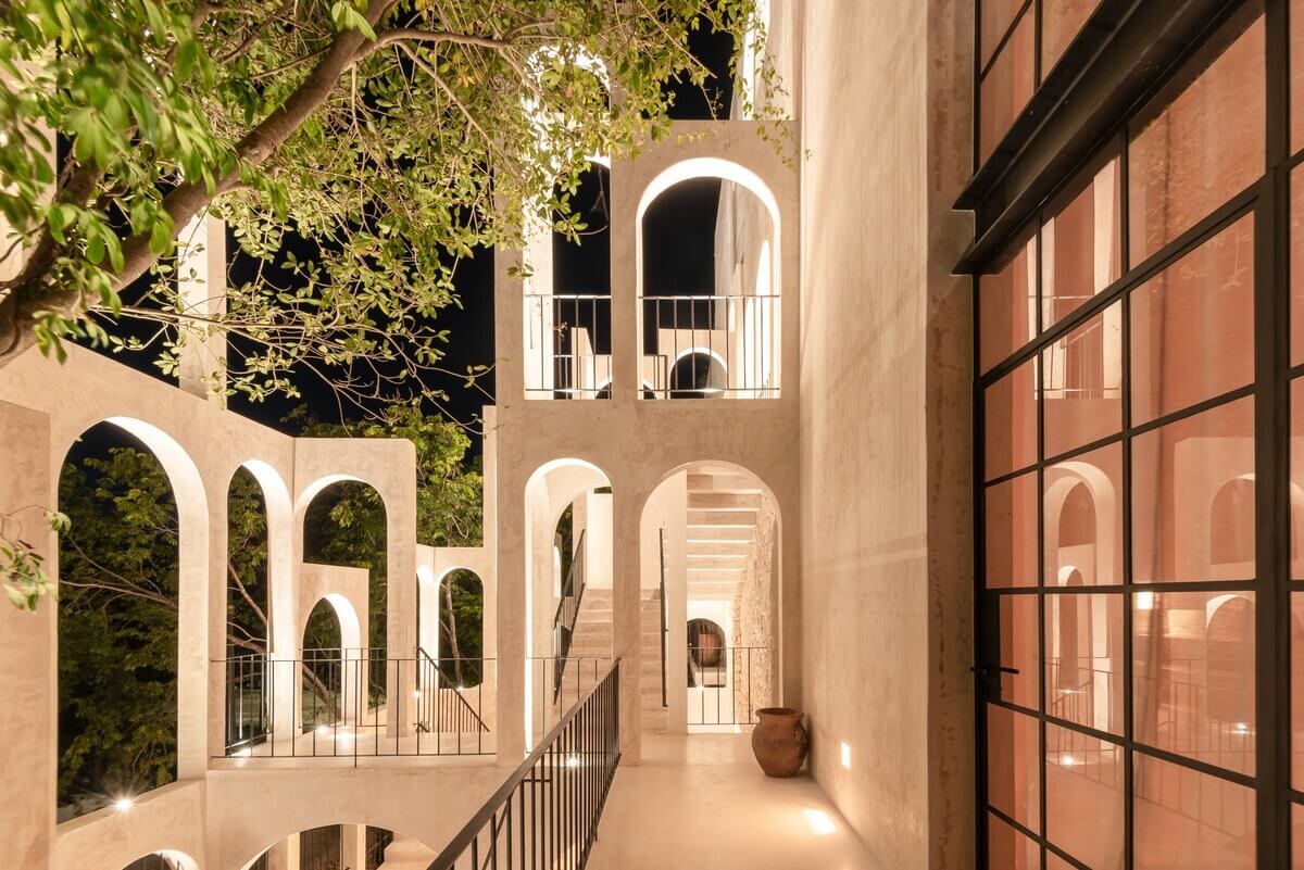 A Tulum Airbnb in an Architectural Building 26 arched-architecture-tulum-airbnb-nordroom