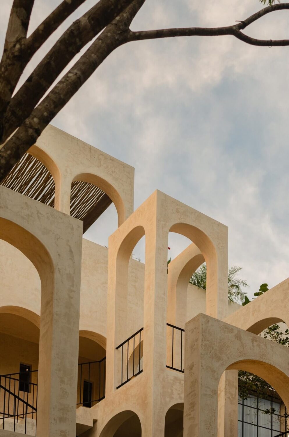 A Tulum Airbnb in an Architectural Building 28 architecture-tulum-fosil-apartment-complex-airbnb-nordroom