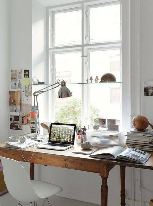 How To Design A Stylish Bedroom Home Office 33 bedroom home office window desk nordroom How To Design A Stylish Bedroom Home Office