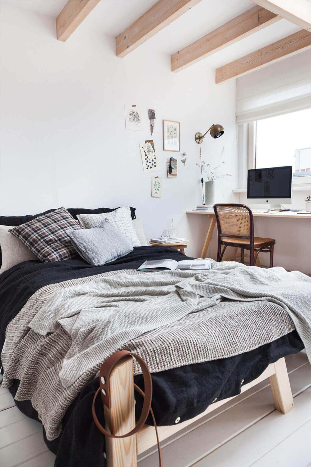 How To Design A Stylish Bedroom Home Office 28 bedroom-window-desk-holly-marder-nordroom