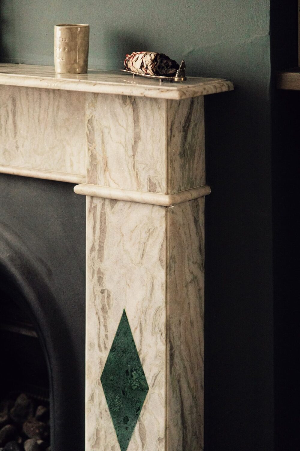 A 19th Century London Townhouse with Kitchen Extension 3 fireplace-detail-victorian-home-nordroom
