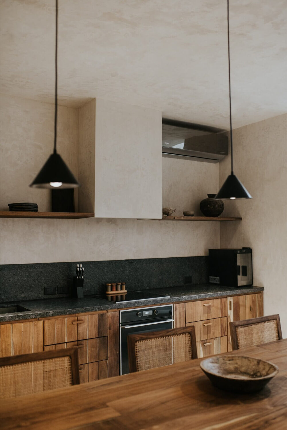 A Tulum Airbnb in an Architectural Building 13 kitchen-natrual-materials-airbnb-tulum-nordroom