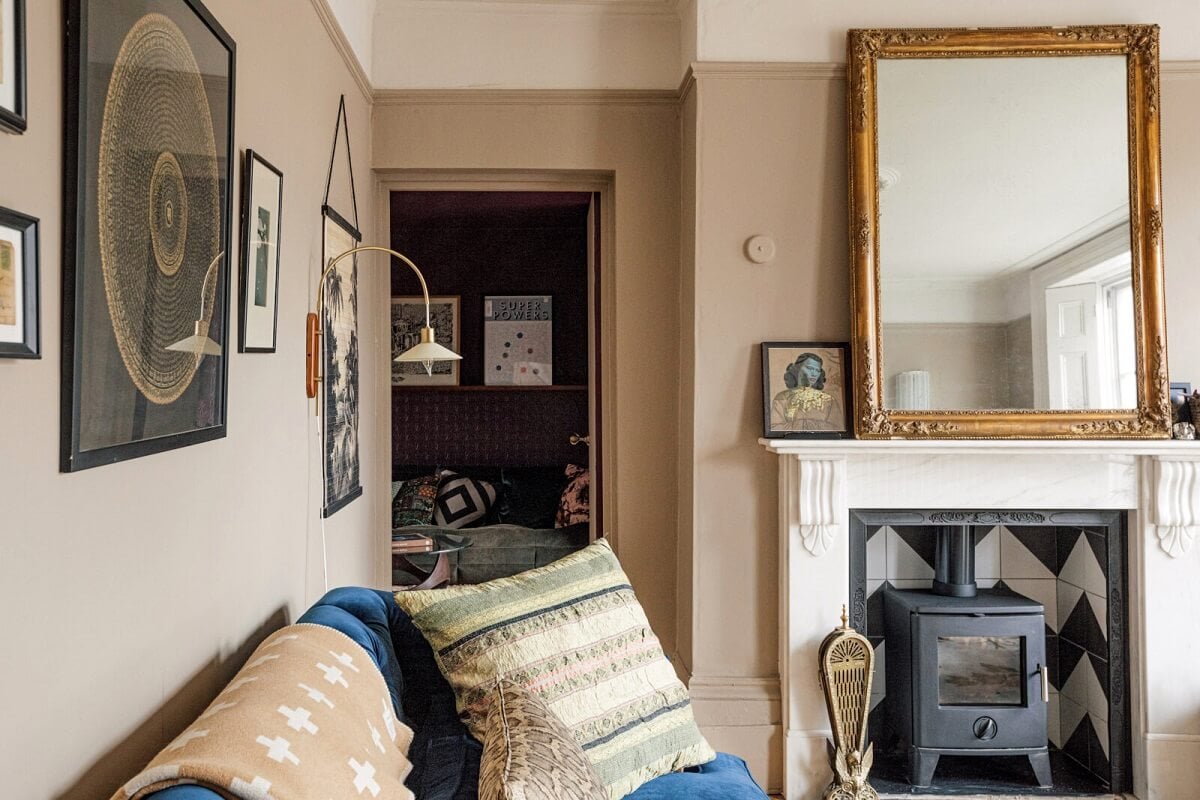 Color & Wallpaper in a Victorian Villa 11 living-room-burgundy-snug-nordroom