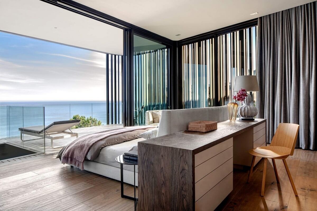 How To Design A Stylish Bedroom Home Office 18 luxurious-bedroom-home-office-desk-behind-headboard