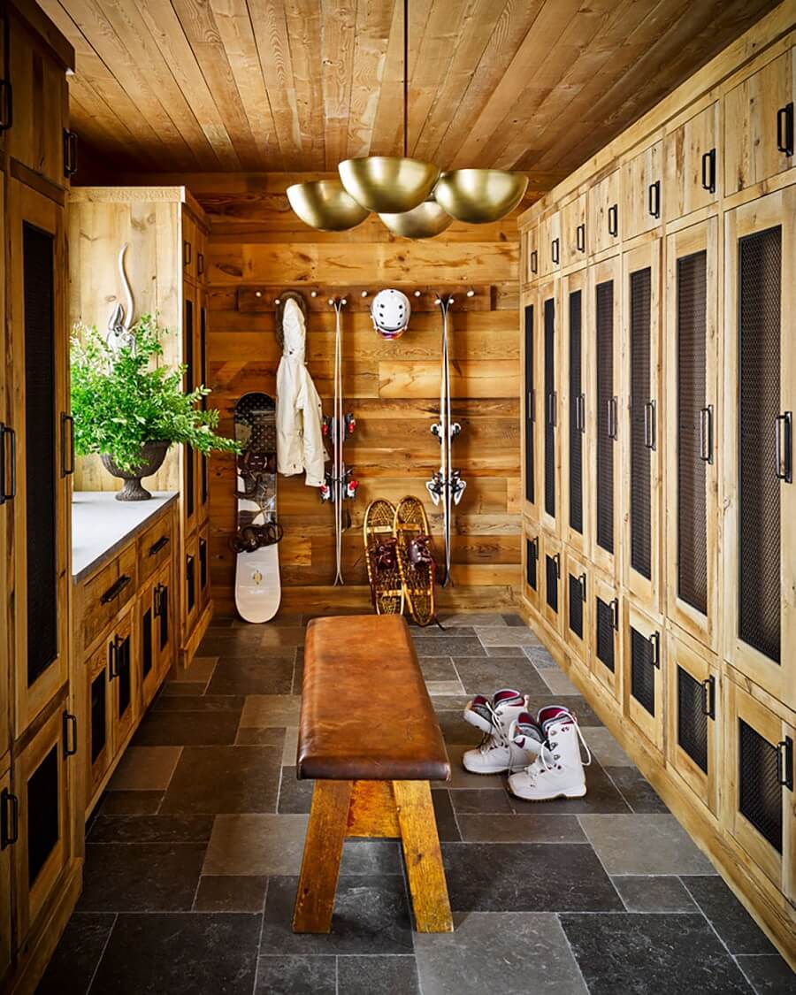 A Rustic Mountain Home in Big Sky, Montana 6 mudroom-ski-mountain-home-big-sky-montana-nordroom