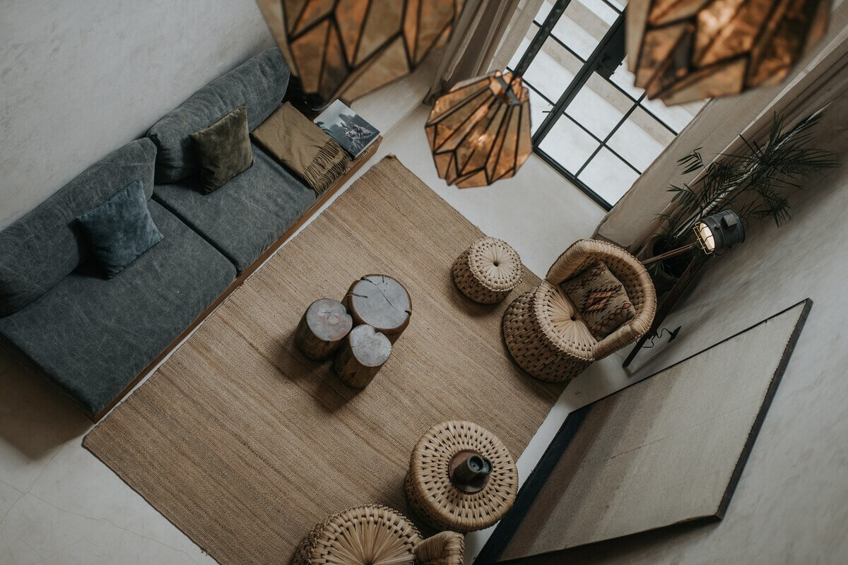 A Tulum Airbnb in an Architectural Building 12 natural-sitting-room-tulum-apartment-architecture-nordroom
