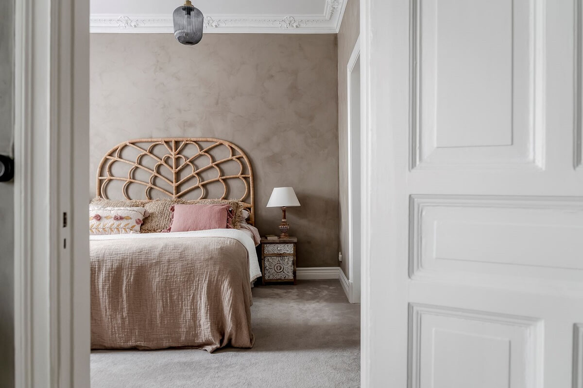 A Lovely Scandi Apartment with Original Features 9 neutral-boho-bedroom-design-nordroom