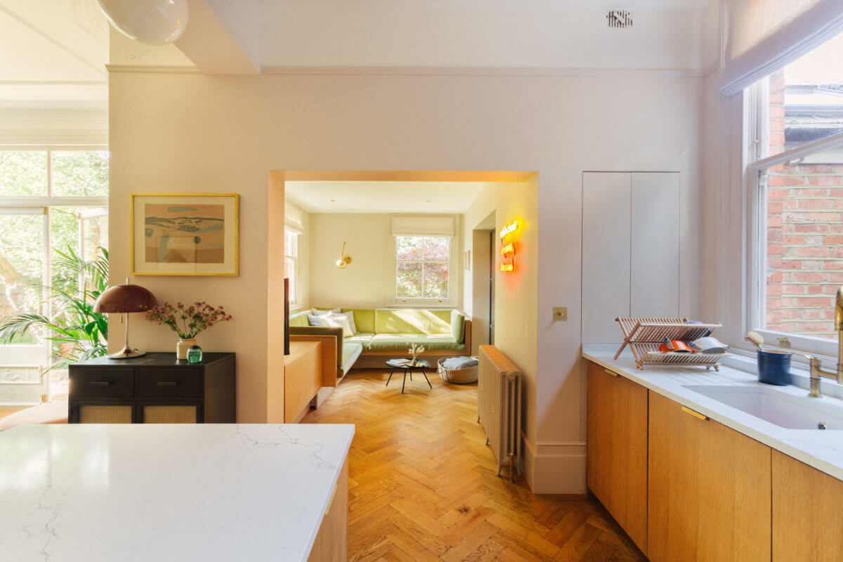 A Light-Filled Victorian Family Home in London 12 open-plan-kitchen-sitting-room-nordroom