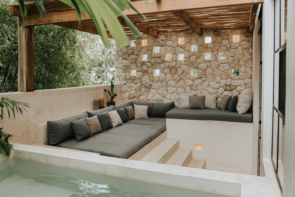 A Tulum Airbnb in an Architectural Building 24 otudoor-terrace-built-in-seating-nordroom