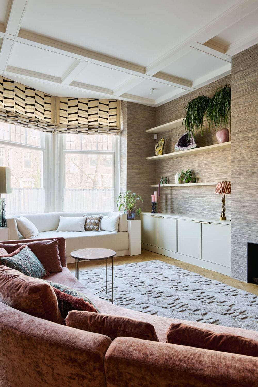 Color & Texture in a Grand Amsterdam Villa 8 sitting-room-curved-sofa-eclectic-villa-amsterdam-nordroom