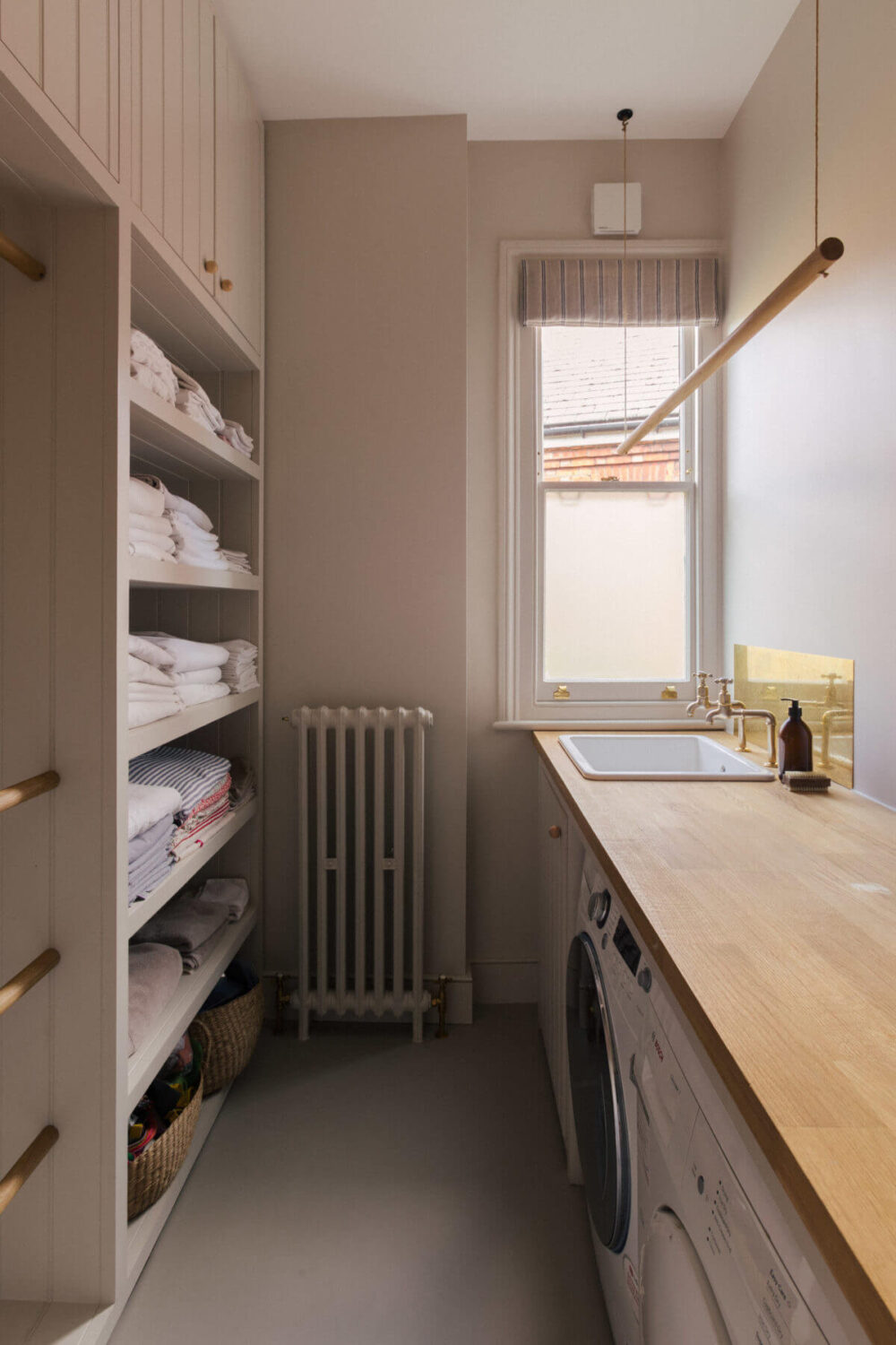 A Light-Filled Victorian Family Home in London 19 utility-room-family-home-london-nordroom