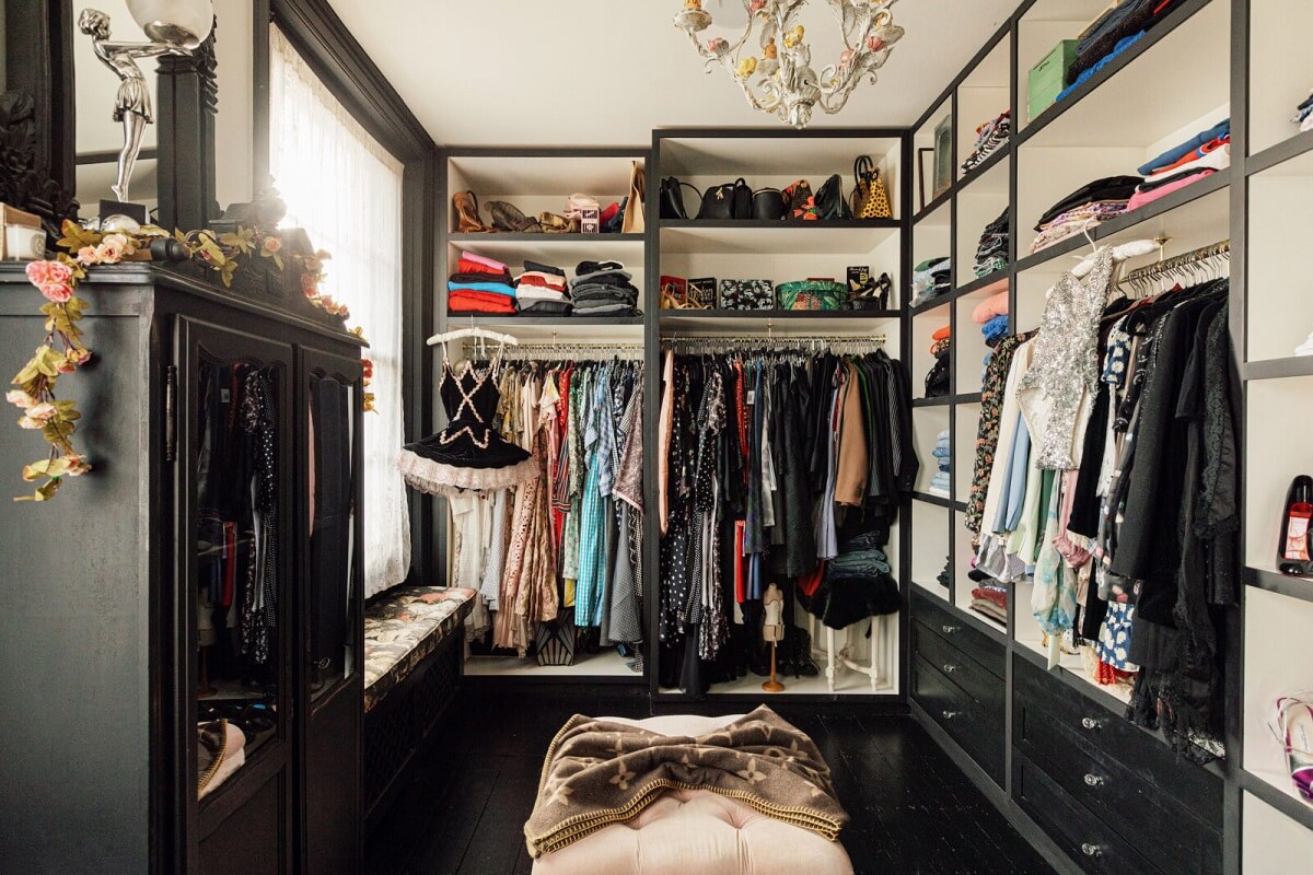 A 19th Century London Townhouse with Kitchen Extension 21 walk-in-closet-victorian-townhouse-nordroom