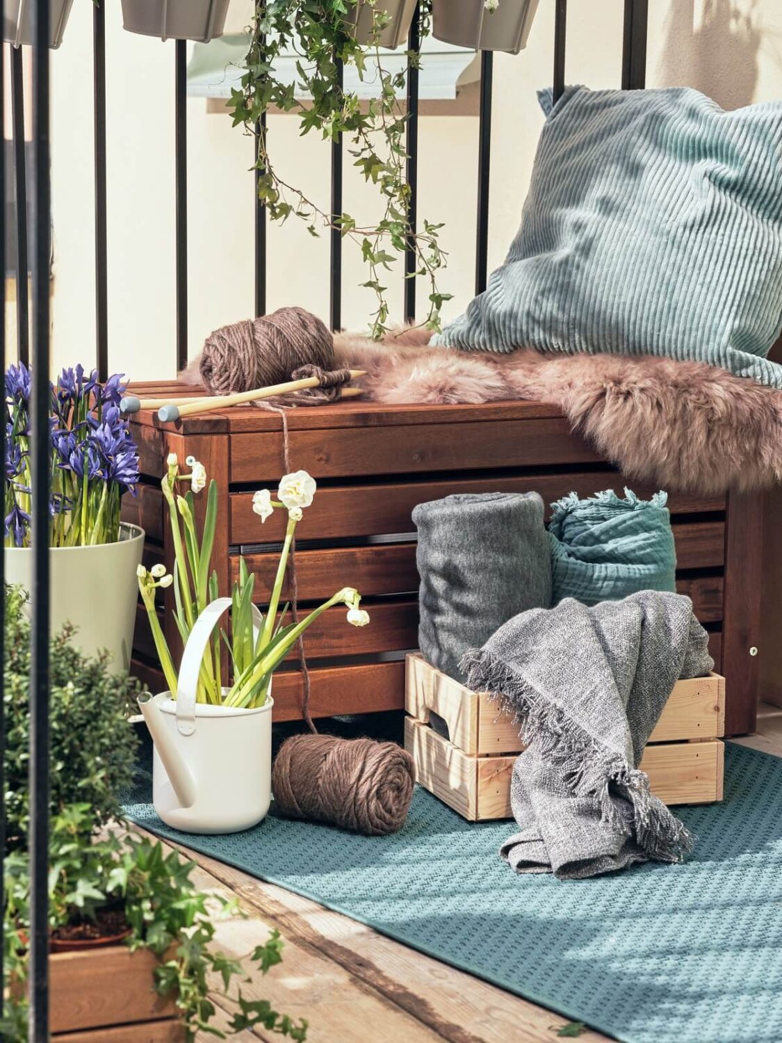 IKEA Easter Decorations 2022 13 IKEA-balcony-MORUM-rug-nordroom