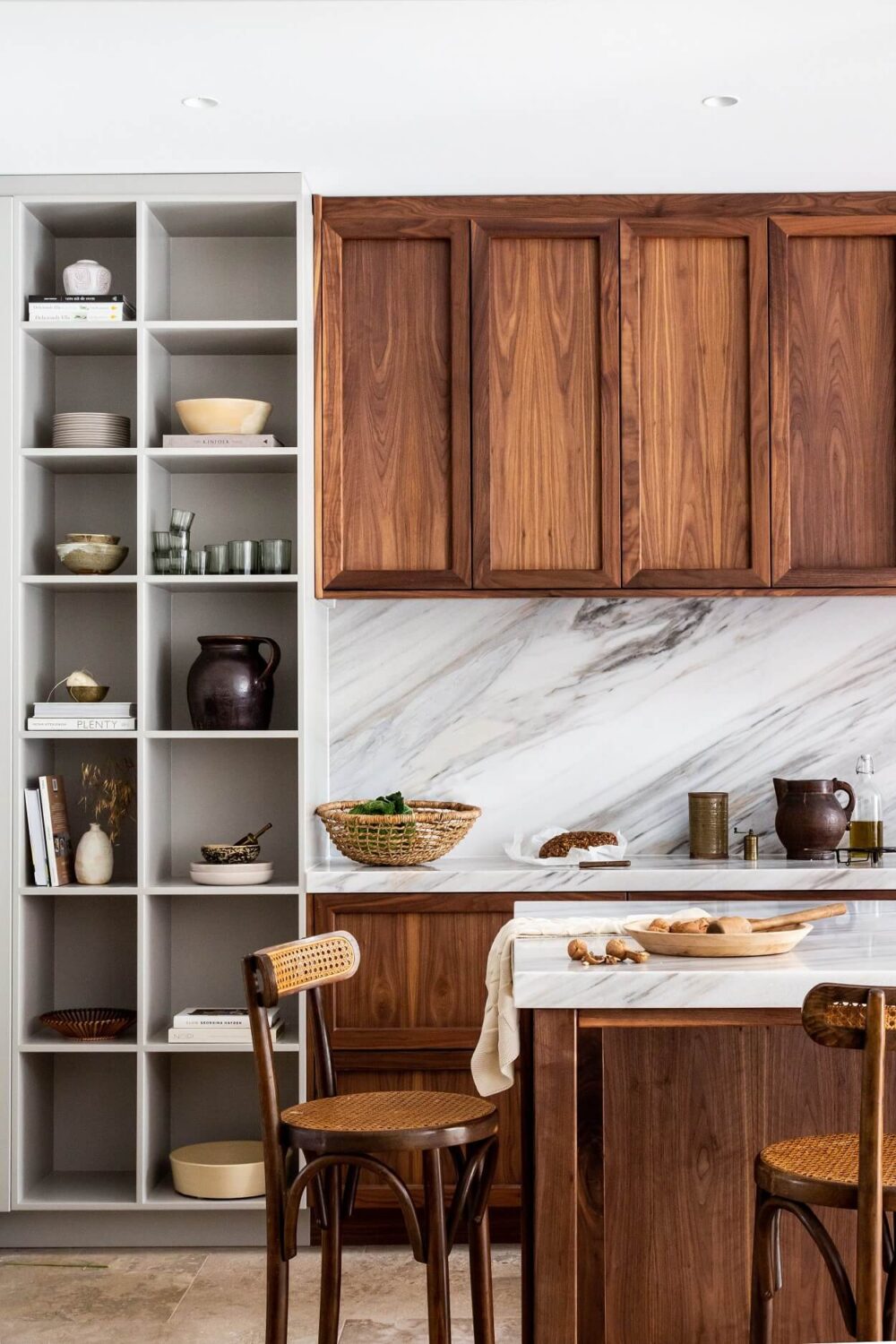 31 Practical Kitchen Flooring Ideas For Your Home 10 english-shaker-style-walnut-kitchen-townhouse-netherlands-nordroom