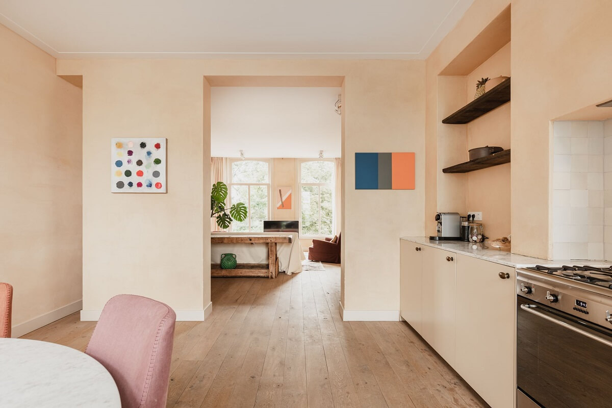 A Luxurious Townhouse in Amsterdam With Loft-Style Living Room 18 guest-suite-kitchen-luxurious-townhouse-amsterdam-nordroom