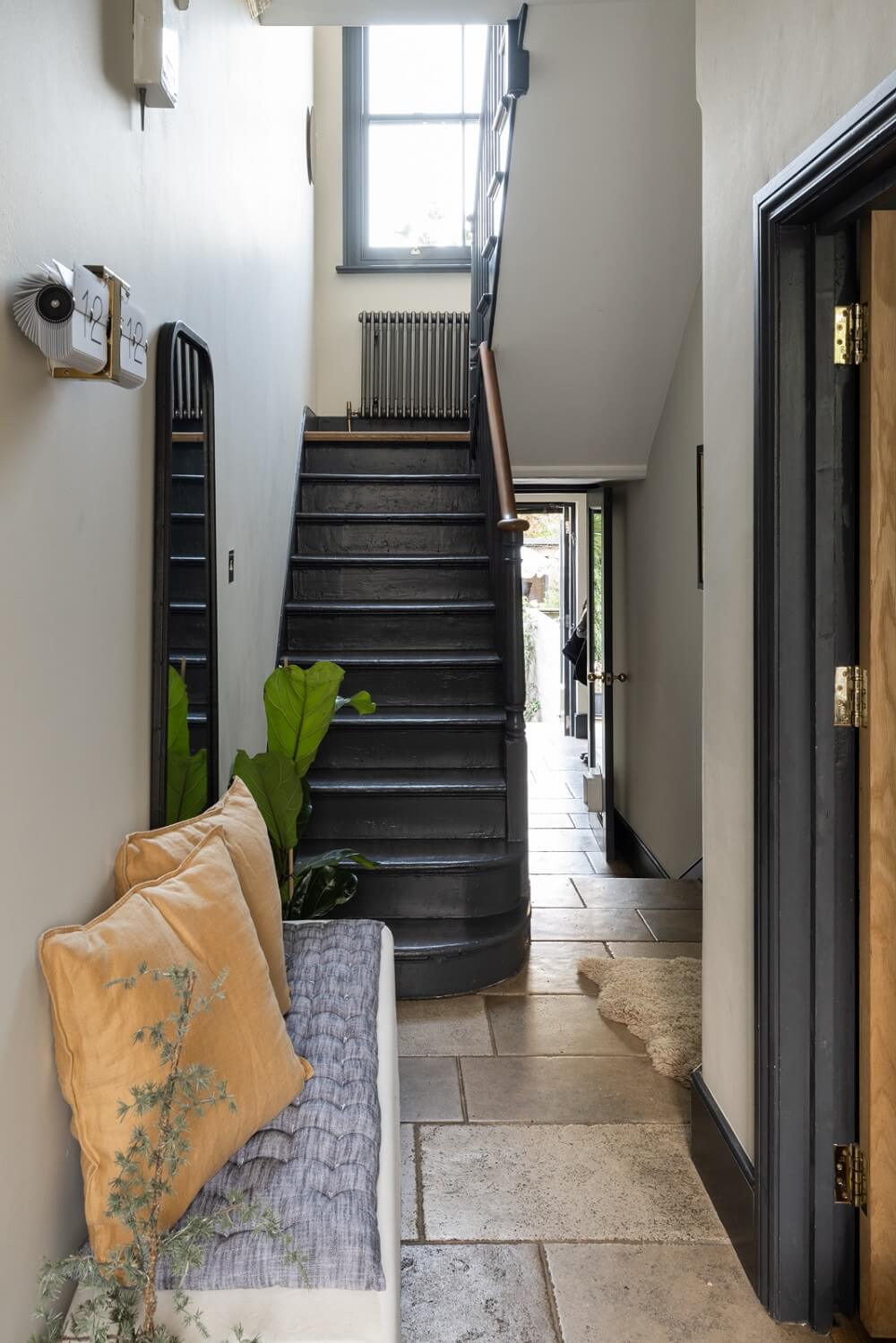A London Family Home with Grey Accents 9 hallway-victorian-townhouse-london-nordroom