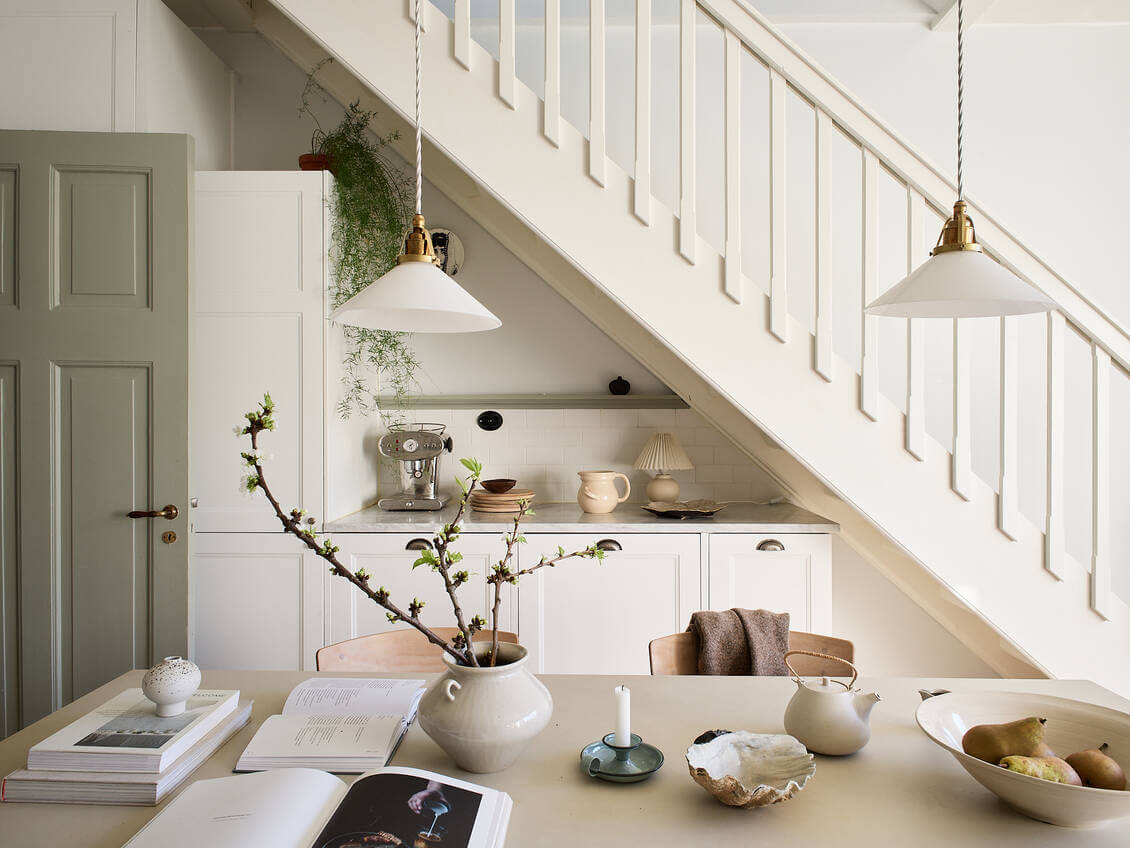 A Light Scandinavian Maisonette 14 white-kitchen-under-stairs-nordroom