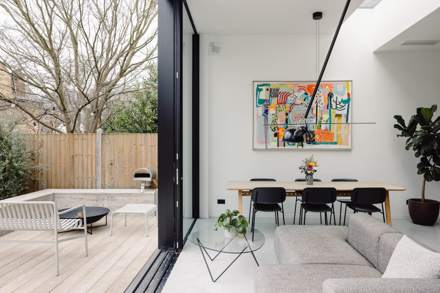 Oh Wonder’s Anthony and Josephine Sell Their Modern London Home 7 modern-open-plan-kitchen-living-nordroom