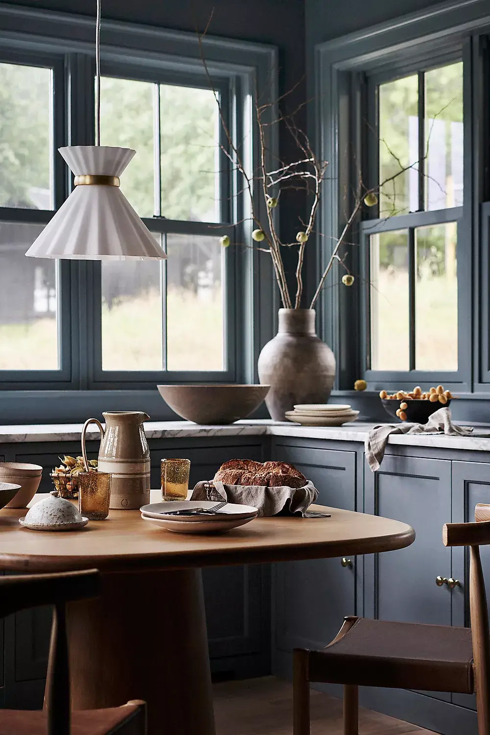 Simple Pleasures: Amber Lewis for Anthropologie (2022) 11 moody-kitchen-round-table-amber-lewis-anthropologie-nordroom