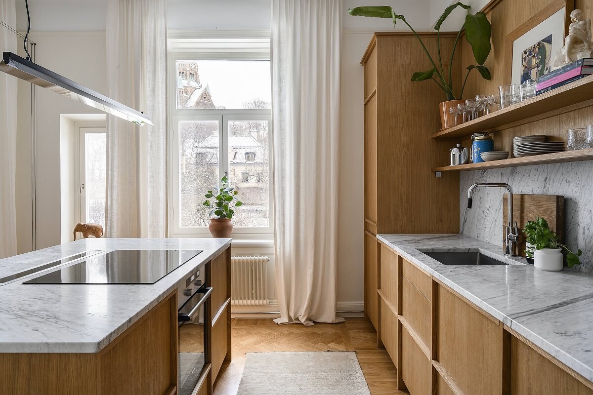 A Stylish Scandi Home with Oak Kitchen 9 oak-kitchen-with-island-nordroom