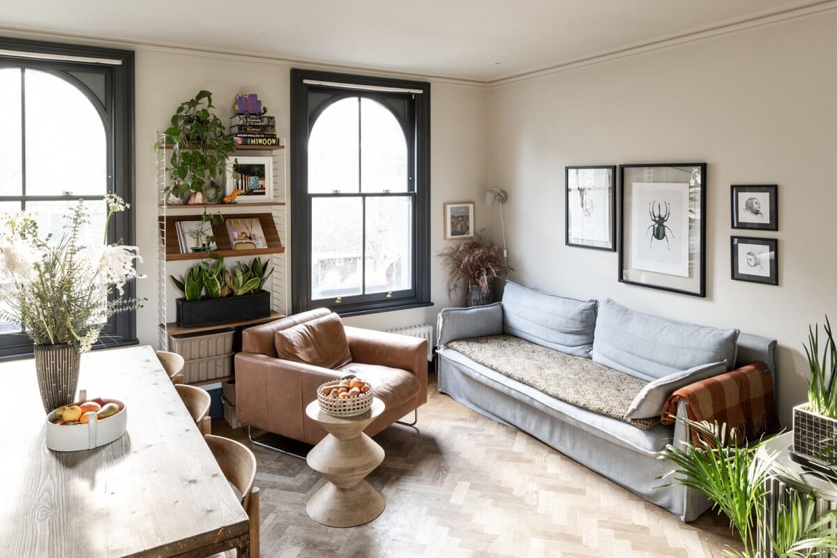 A London Family Home with Grey Accents 2 sitting-room-light-blue-sofa-victorian-home-london-nordroom