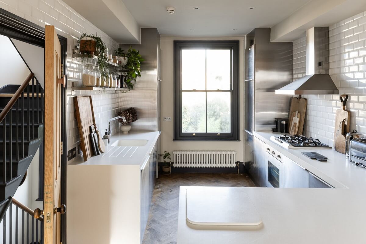 A London Family Home with Grey Accents 6 white-kitchen-victorian-home-london-nordroom