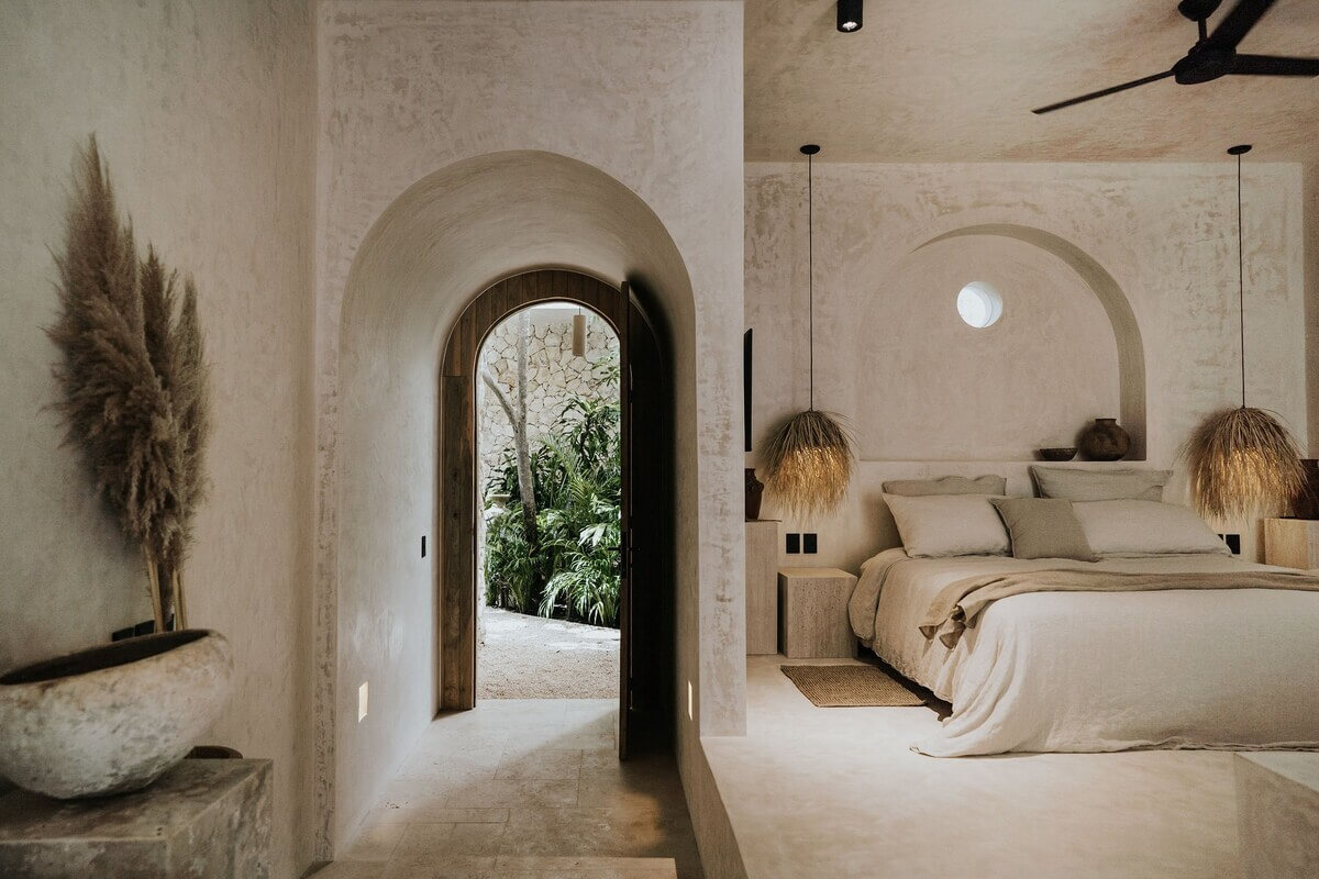 A Serene Loft Airbnb in Tulum, Mexico 20 arched-entry-serene-loft-nordroom