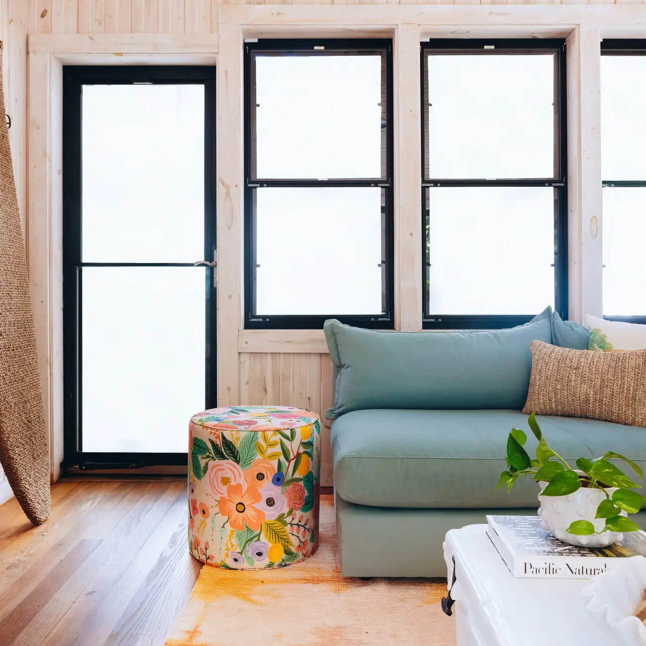 Rifle Paper Co. Have Launched Their First Furniture Collection 10 billie-ottoman-in-garden-party-rifle-paper-co-furniture-collection-nordroom