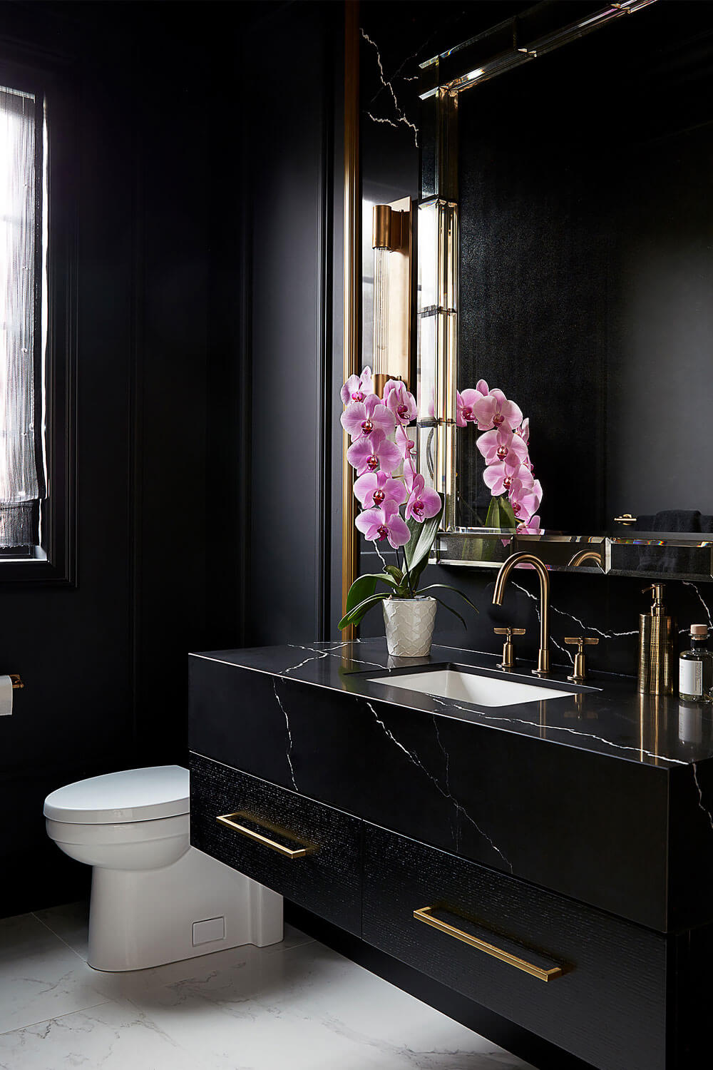50 Amazing Black Bathroom Design Ideas 7 black-bathroom-design-ideas-nordroom