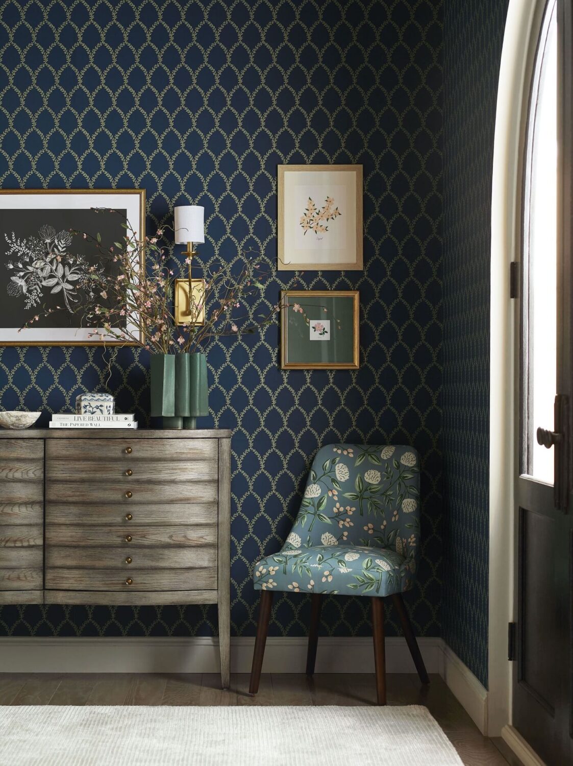 Rifle Paper Co. Have Launched Their First Furniture Collection 13 clare-dining-chair-in-peonies-rifle-paper-co-furniture-collection-nordroom