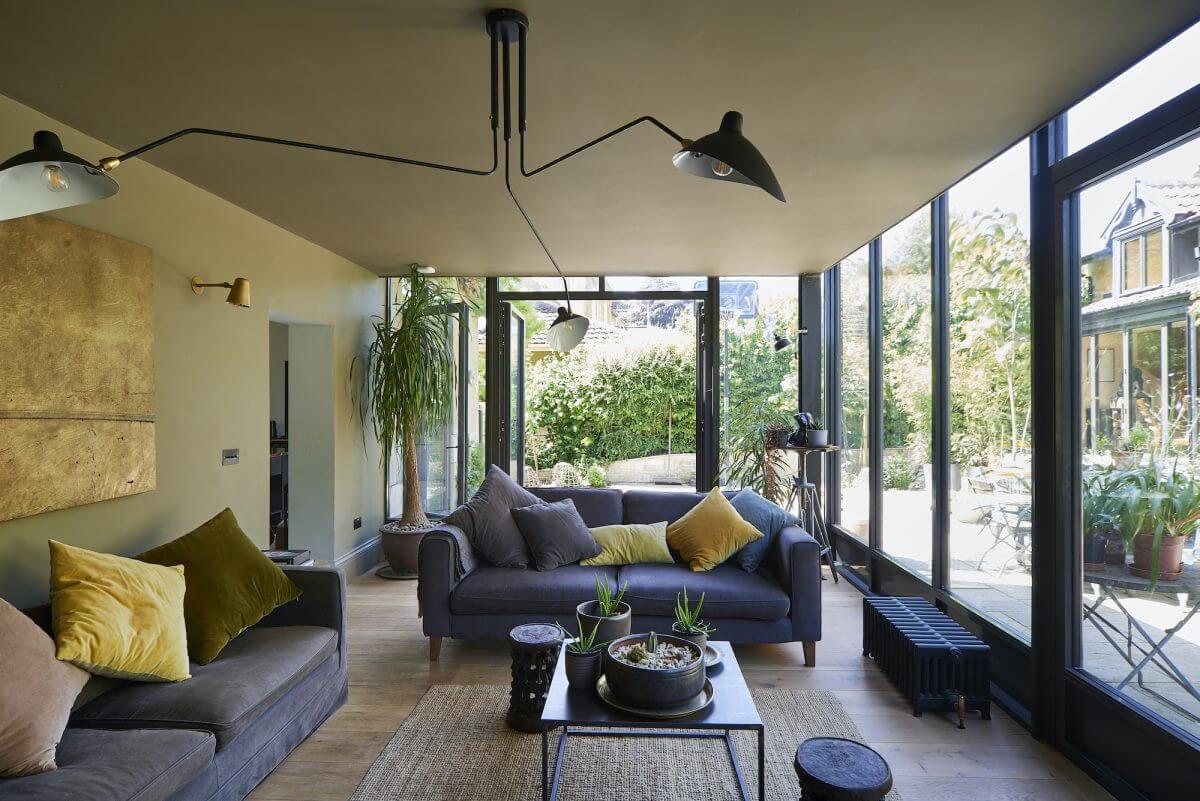 A Mixture of Styles in an English Home 10 contemporary-living-room-eclectic-home-bath-nordroom