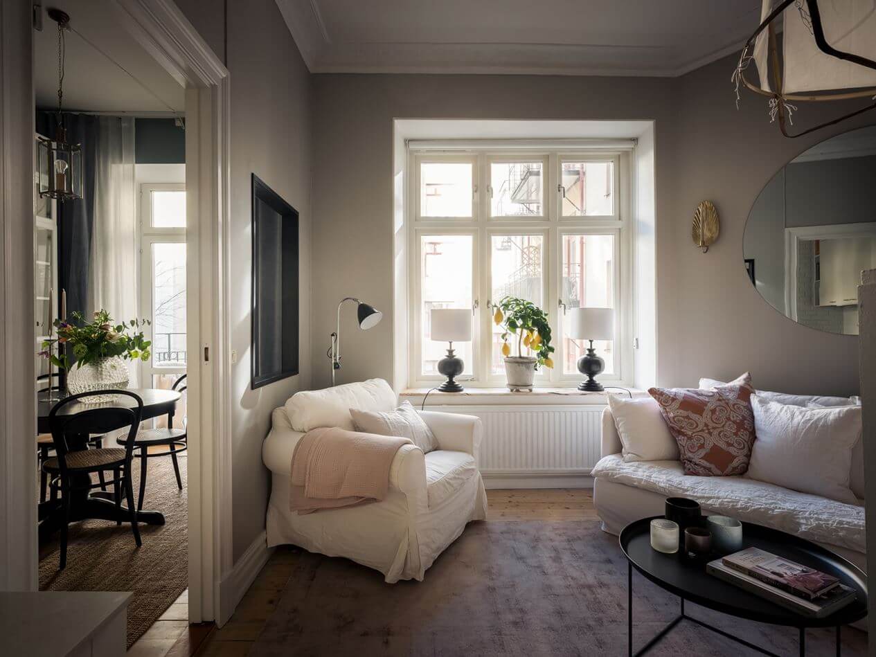 A Gray Studio Apartment with Spacious Kitchen 4 gray-studio-apartment-nordroom
