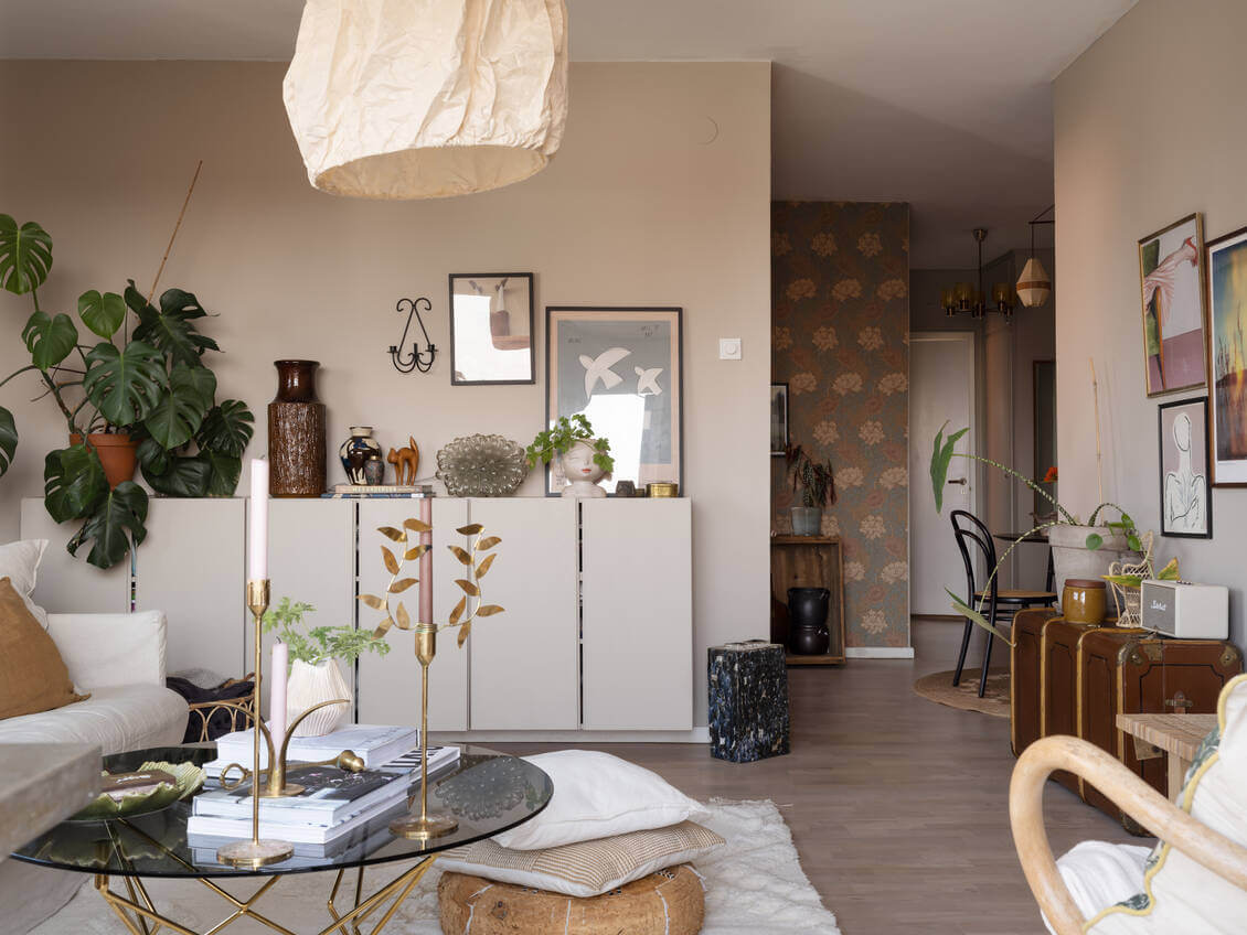 A Warm Neutral Colored Nordic Home 7 open-plan-living-dining-room-scandinavian-home-nordroom