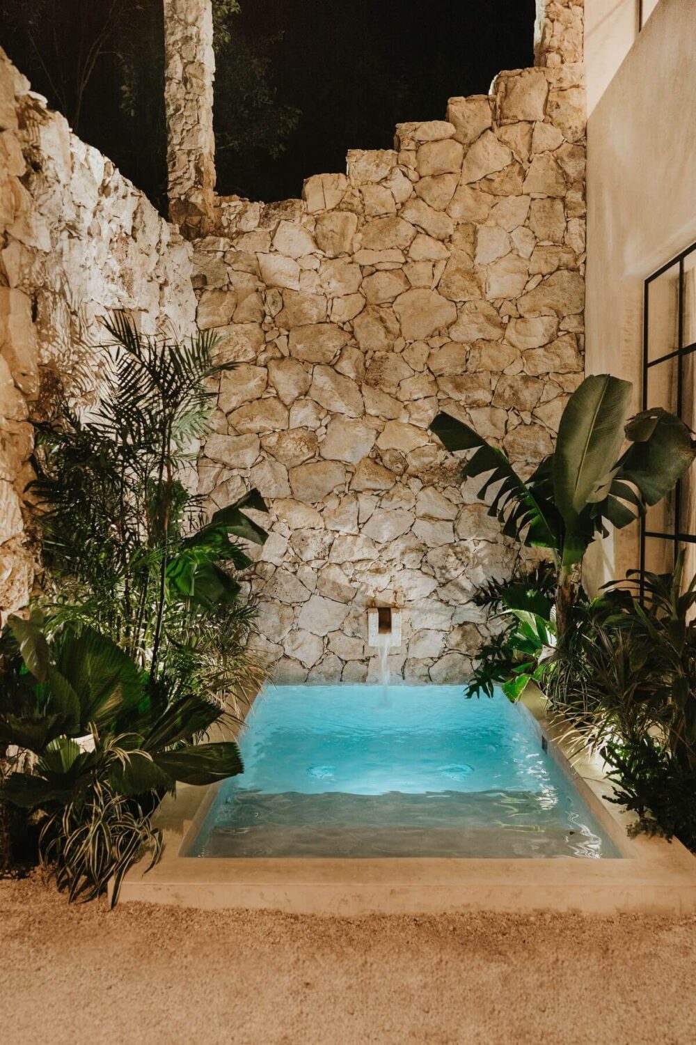 A Serene Loft Airbnb in Tulum, Mexico 27 small-swimming-pool-by-night-tulum-airbnb-nordroom
