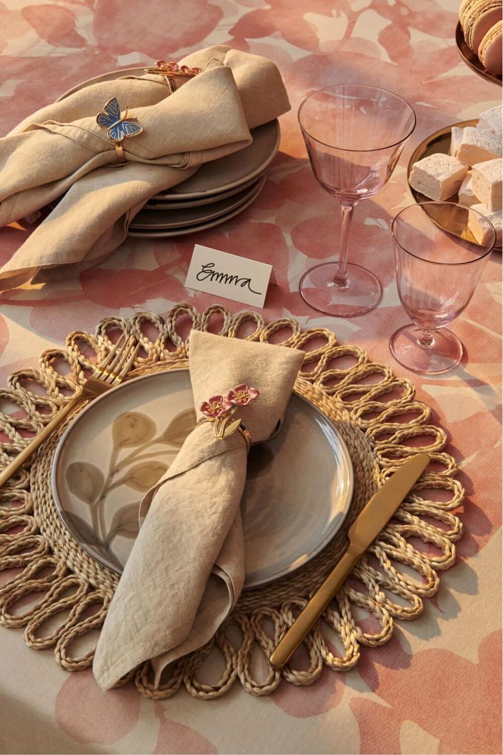 H&M Home Spring Collection: Springtime Zen 15 table-setting-hm-home-spring-nordroom
