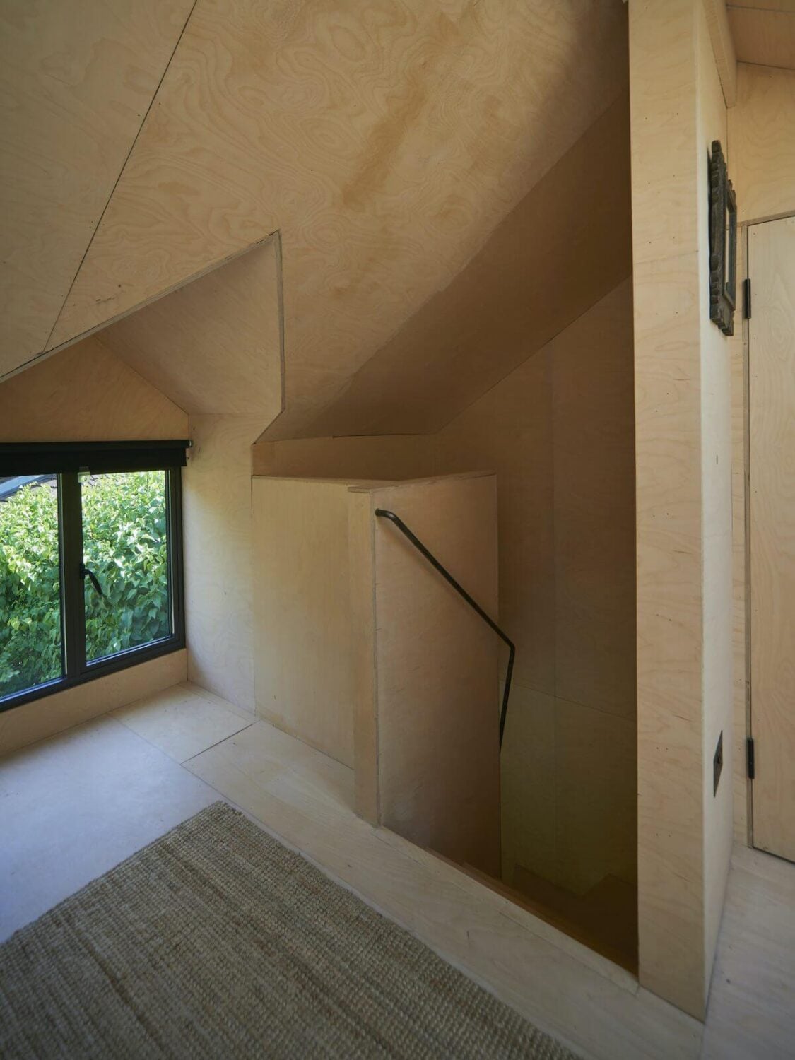 A Mixture of Styles in an English Home 22 wooden-contemporary-art-studio-loft-nordroom