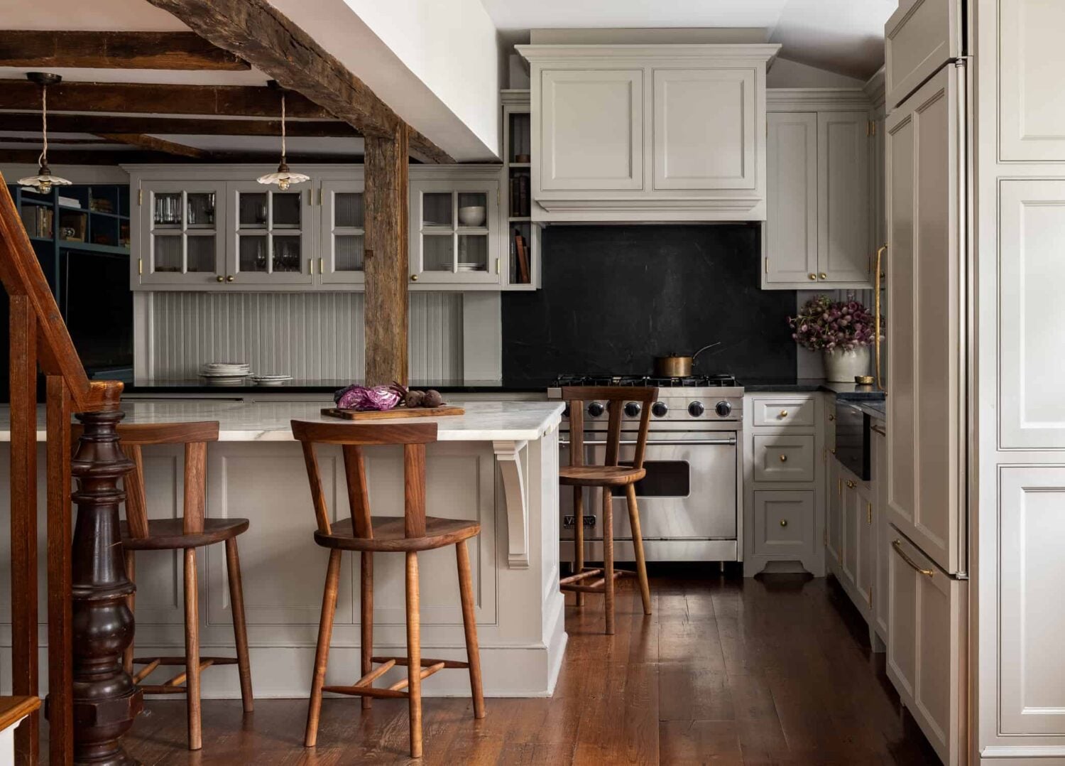 Patterns and Historic Charm in a Bedford Home 15 Heidi-Caillier-Design-Hudson-Valley-house-Bedford-NY-kitchen-devol-english-kitchen-Nordroom
