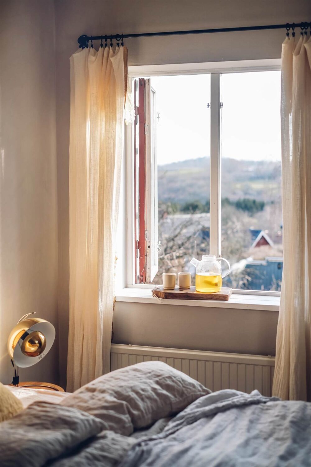 Our Food Stories' Countryside Cottage in Sweden 22 bedroom-view-country-home-our-food-stories-nordroom