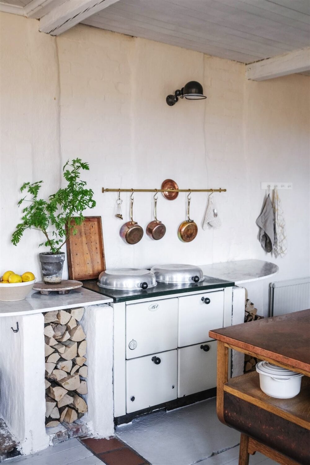 Our Food Stories' Countryside Cottage in Sweden 4 kitchen-stove-country-home-sweden-nordroom