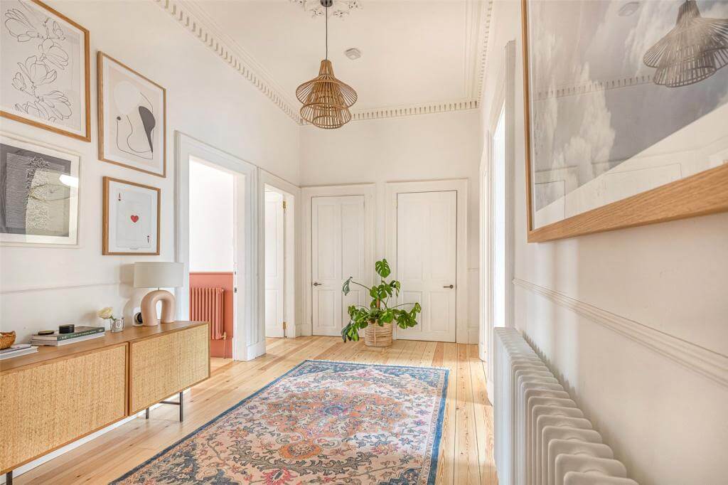 Kate Spiers Sells Her Beautiful Light Flat in Glasgow 26 large-hallway-gallery-wall-glasgow-flat-kate-spiers-nordroom
