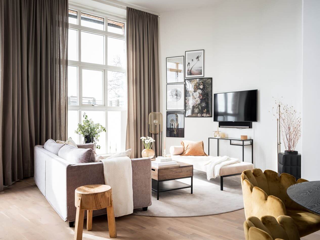 A Light Scandinavian Loft Apartment 3 living-room-scandinavian-loft-apartment-nordroom