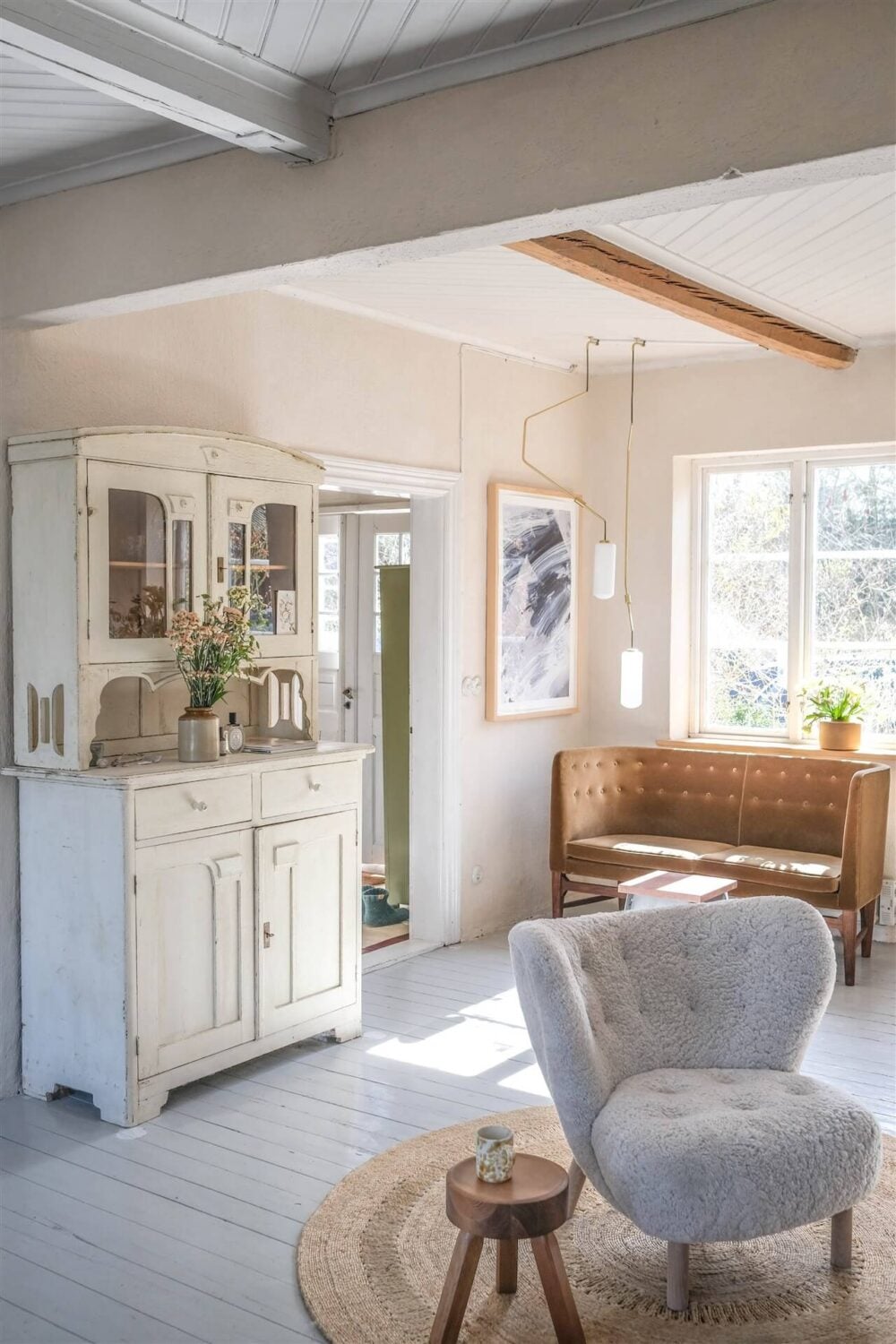 Our Food Stories' Countryside Cottage in Sweden 14 natural-light-sitting-room-sweden-nordroom