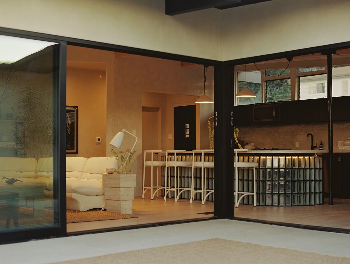 Japandi Design in a Midcentury Home in Los Angeles 11 open-plan-kitchen-living-room-los-angeles-nordroom