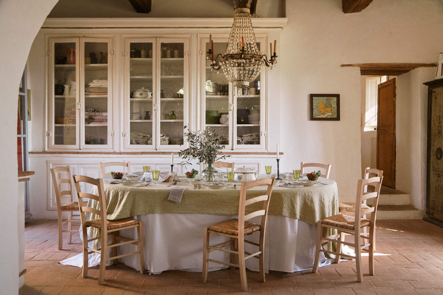 A Tuscan Villa by Zara Home 1 rustic-kitchen-dining-table-mediterranean-style-zara-home-villa-tuscany-nordroom