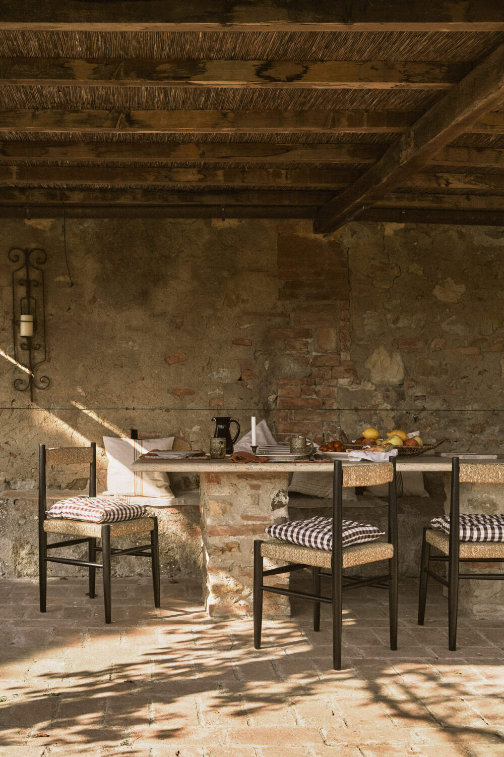 A Tuscan Villa by Zara Home 21 zara-home-outdoor-dining-space-tuscan-villa-nordroom