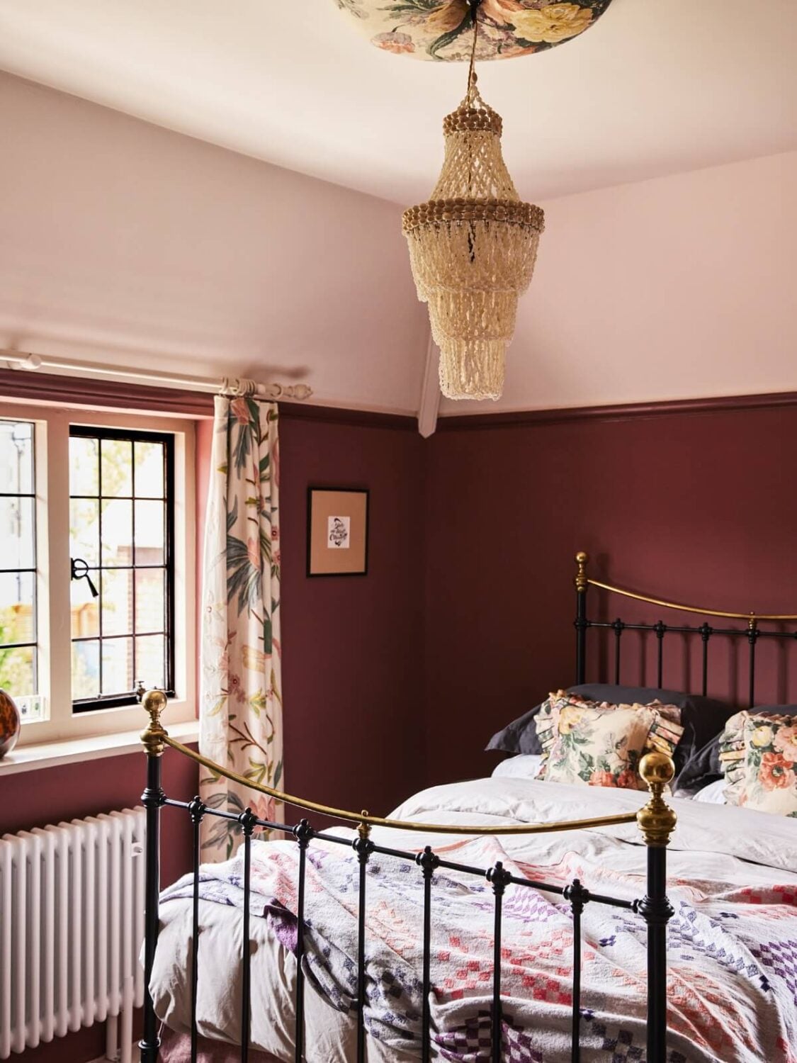 An Arts and Crafts House with Colorful Rooms 21 cozy-purple-bedroom-colorful-bedding-nordroom