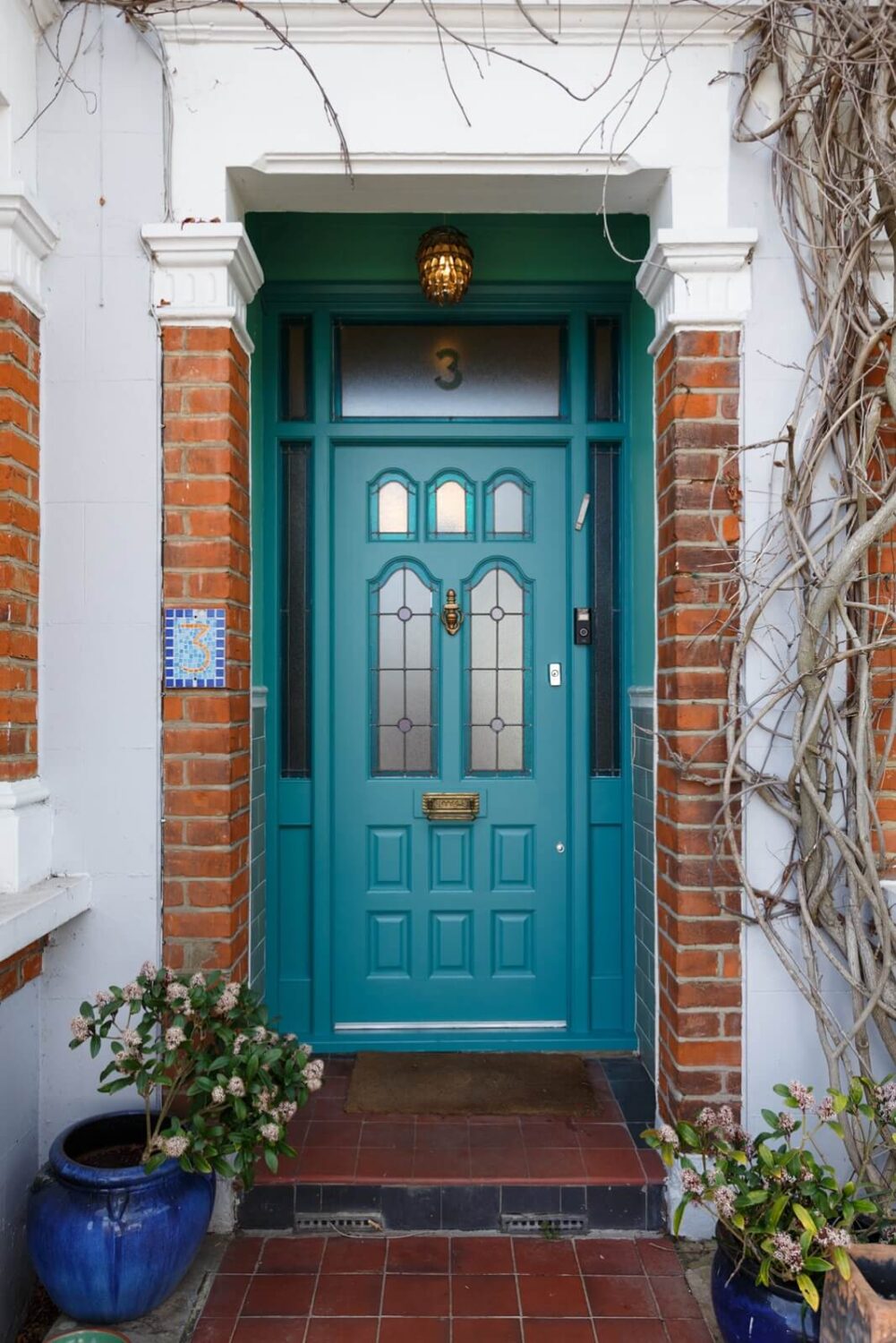 A Colorful Maximalist Home in London 45 green-front-door-colorful-maximalist-home-england-nordroom