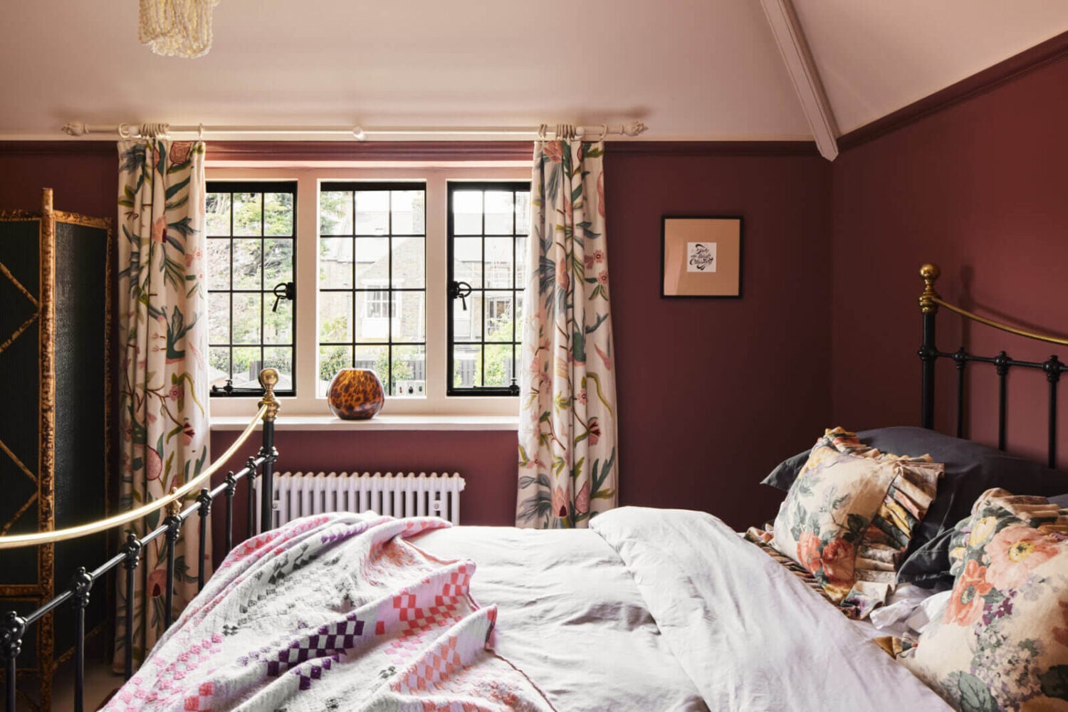 An Arts and Crafts House with Colorful Rooms 22 purple-bedroom-nordroom