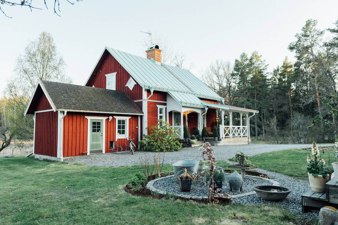 A Vintage Bohemian Country House in Sweden 22 red-swedish-country-house-nordroom